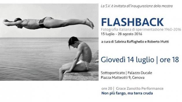 A Genova Flashback, fotografia di sperimentazione italiana 1960 -2016