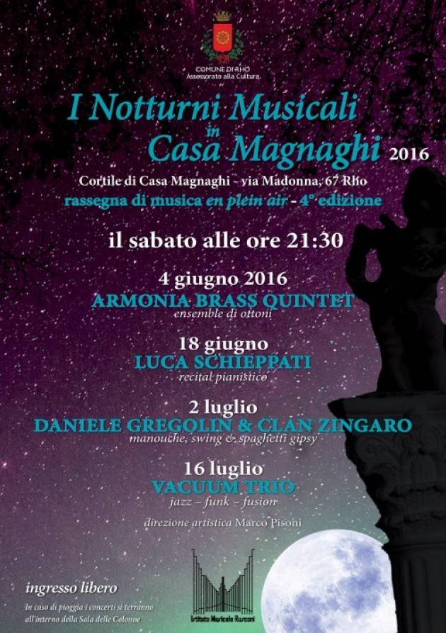Rho - I Notturni Musicali in Casa Magnaghi 