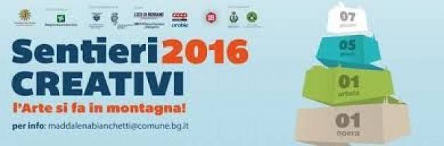 SENTIERI CREATIVI 2016 - L’arte si fa in montagna