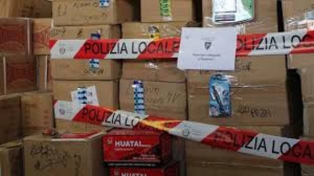Maxi sequestro di merci contraffatte dannose per la salute