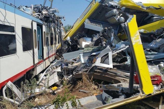 Incidente ferroviario in Puglia, Mastrantoni (ADUC): ‘La causa non è il binario unico’