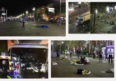 Video shock!!! Le immagini del terrore a Nizza nella festa  14 luglio francese Piu’ di 70 i morti