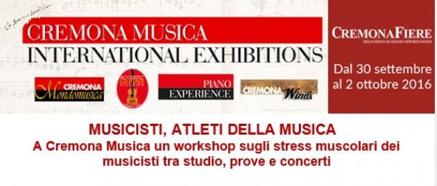 A Cremona Musica musicisti , atleti della musica
