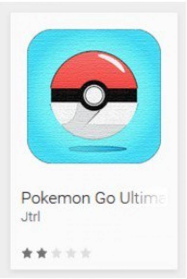 Pokémon GO - Applicazione fake 