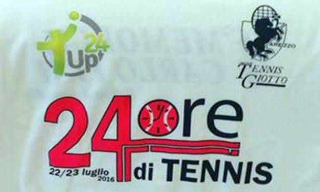 Scattano le lancette della quarta 24ore di tennis