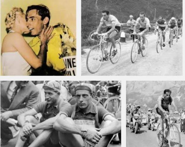 AccaddeOggi  24 luglio 1949 - Fausto Coppi vince il Tour De France precedendo in classifica Gino Bartali