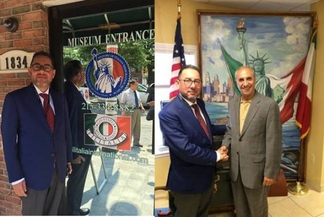 Philadelphia Gianni Pittella incontra Pasquale Nestico (Filitalia) e visita Italian Immigration Museum