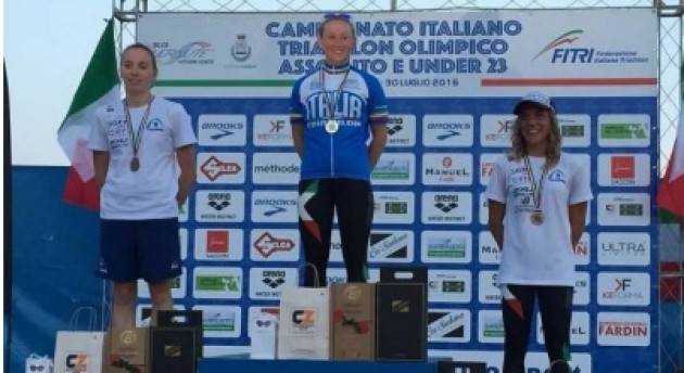 VERENA STEINHAUSER Campionessa Italiana di Triathlon Olimpico Assoluto e Under 23