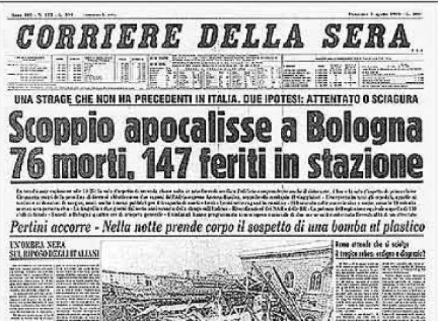 AccaddeOggi  #2agosto 1980 – Italia bomba  fascista alla stazione di Bologna 