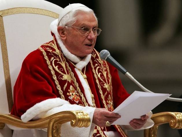 Il fallimento della teologia di Benedetto XVI  di RAR