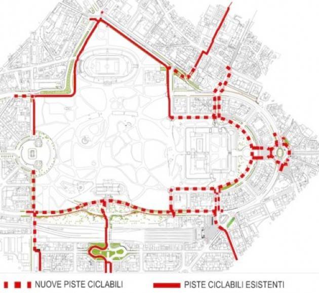 Milano Piste Ciclabili Dal Duomo a Sempione. Nasce la rete più estesa della città