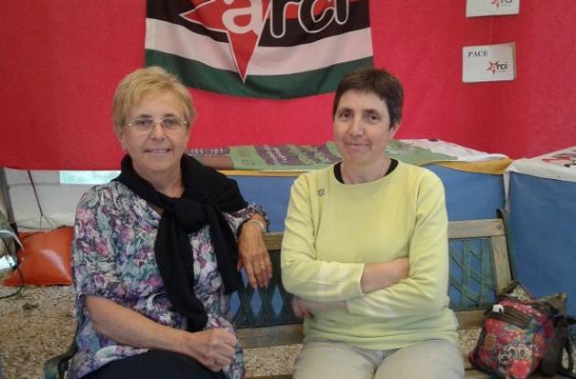 (Video) ArciFesta2016 Cremona Fermare la guerra del terrore costruire la pace Carla Bellani Acli, Emanuela Ghinaglia Arci