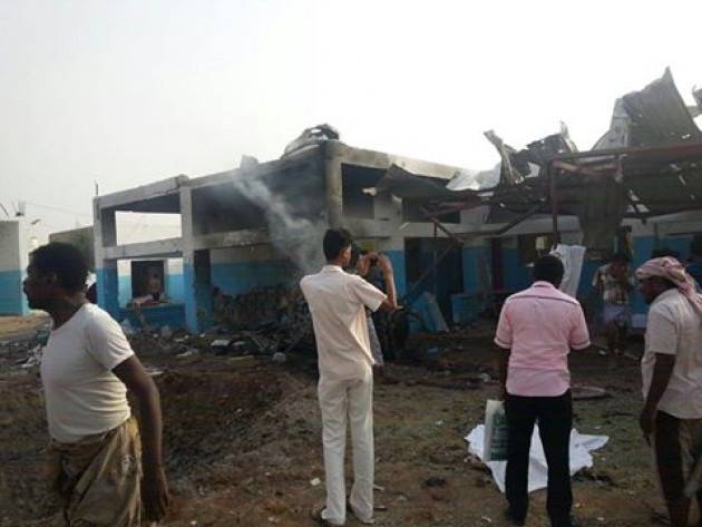 Medici Senza Frontiere denuncia l’attacco aere in Yemen all’ospedale di ABS
