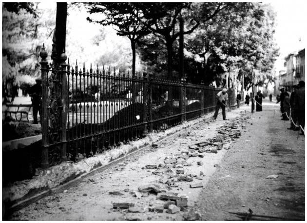 Cremona Ecco com’era l’inferriata dei giardini pubblici