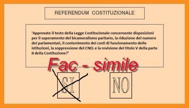  Perchè voto  SI  Al Referendum Costituzione di Andrea Virgilio (Pd Cremona)