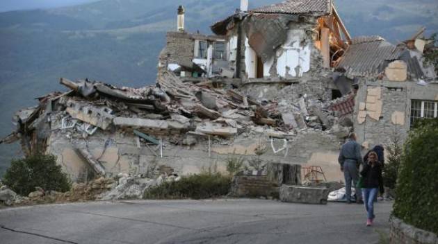 Terremoto La solidarietà dei Verdi Italiani con le popolazione colpite