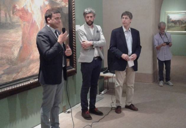 Alcuni quadri della Fondazione Città di Cremona alla mostra ‘Vita dei Campi’ di Orzinuovi
