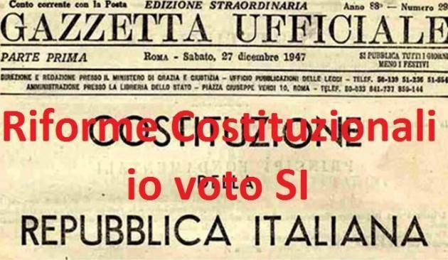 Perché votare a favore della riforma costituzionale L’Eco del Popolo aderisce al documento di Mondoperaio