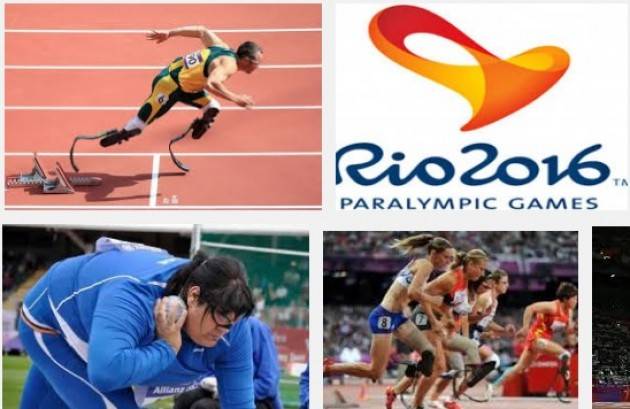 Uisp Il 7 settembre a Rio2016 iniziano le paralimpiadi