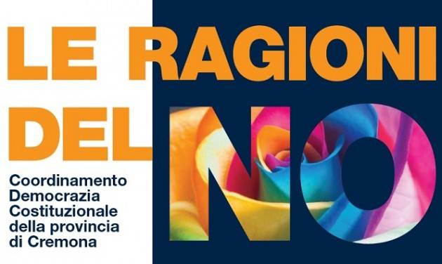 Cremona Le ragioni del NO incontro con GIANFRANCO PASQUINO