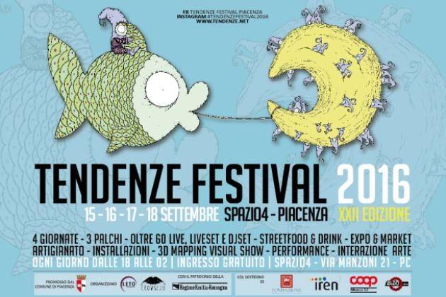 Piacenza, svelato il programma della 22ª edizione dello storico Tendenze Festival