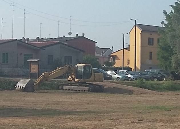 Cremona Iniziati i lavori del Bosco dei nuovi nati in via Bredina