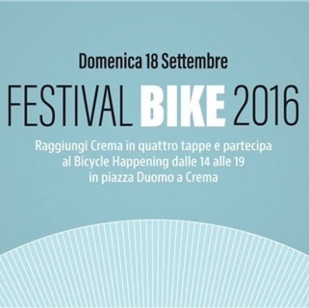 Festival Bike 2016, da Caravaggio a Crema alla scoperta della pianura lombarda