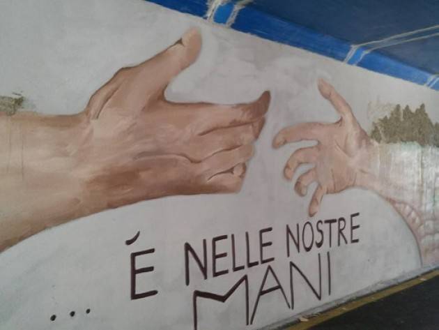 Crema 52 ragazzi dipingono il sottopasso di via Milano, venerdì l’inaugurazione