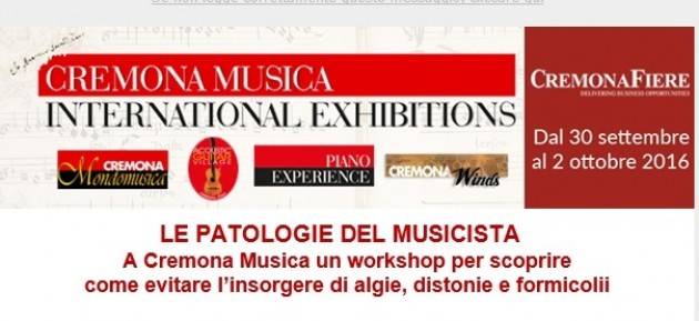 A CremonaMusica Le patologie del Musicista