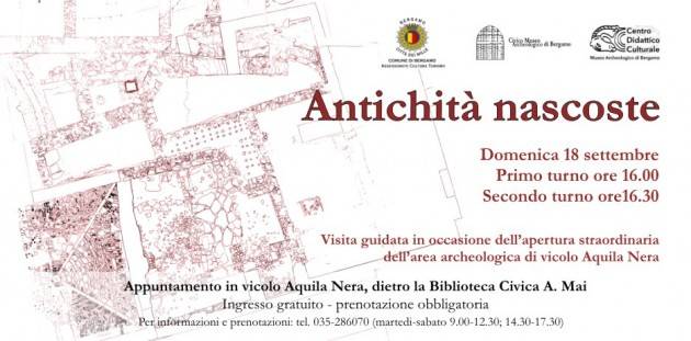 Apertura straordinaria dell’area archeologica di vicolo Aquila Nera