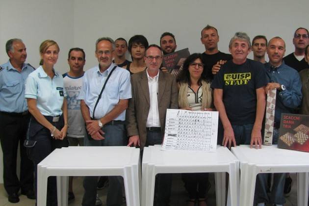 Uisp Cremona Premiati in carcere i vincitori del torneo di scacchi