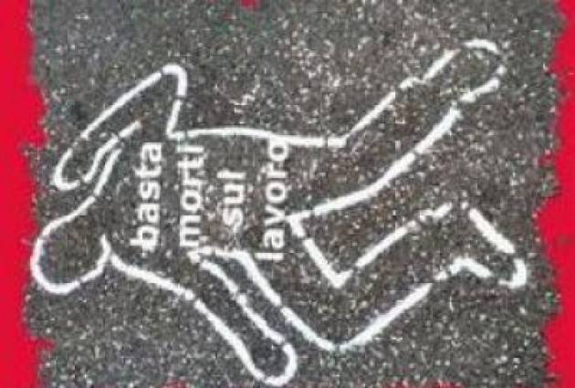 Due morti bianche  in un giorno . Cgil, grave e inaccettabile 
