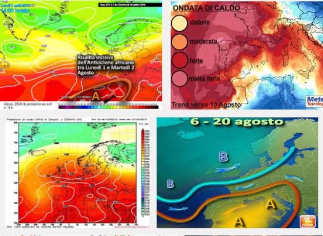 Agosto 2016 anno più caldo degli ultimi 136 anni La NASA conferma le previsioni di Avenia sul clima