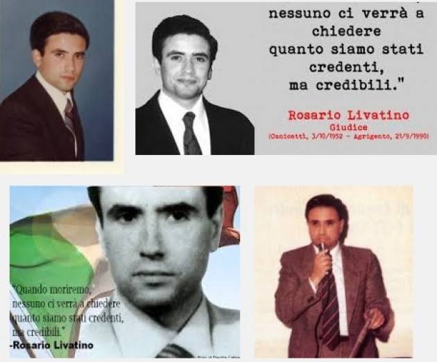 AccaddeOggi  21 settembre 1990 - Il giudice Rosario Livatino viene assassinato, a soli 38 anni