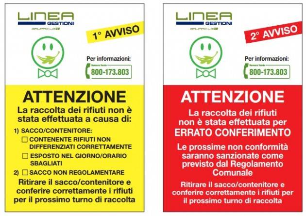 A Cremona Dopo un anno di porta a porta al via i bollini di avviso per gli errati conferimenti