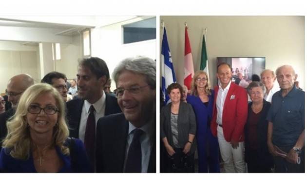 Fucsia Nissoli Fitzgerald  Tra gli italiani di Montreal con Gentiloni