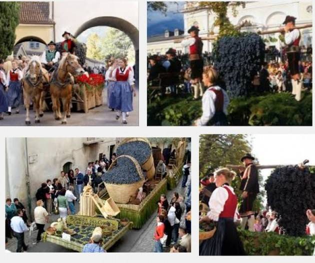 La Pro Loco di Casalmaggiore organizza Gita alla Festa dell’Uva di Merano