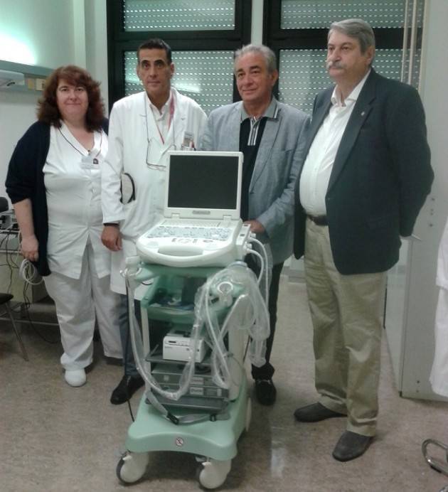 Asst Ospedale Oglio Po Nuovo Ecografo in dono all’UO di Medicina