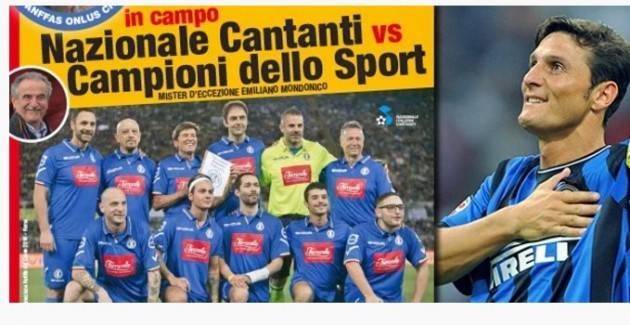 Crema Presentata la Partita Nazionale Cantanti del 12 ottobre 2016