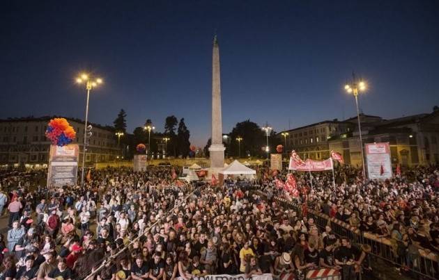 Fotogallery: La Cgil ha compiuto 110 anni  La festa di Roma