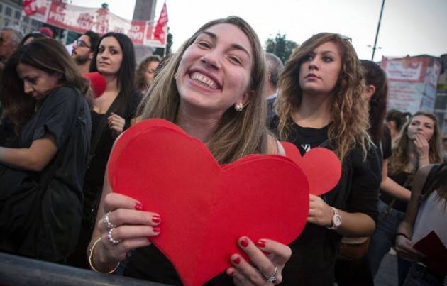 Fotogallery: La Cgil ha compiuto 110 anni  La festa di Roma