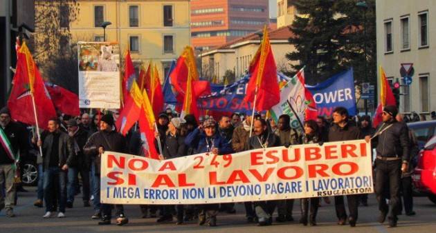 DARE FUTURO ALLO STABILIMENTO GE EX ALSTOM