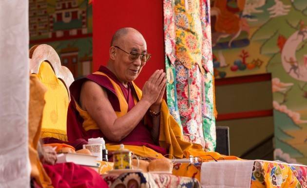 Sua Santità il XIV Dalai Lama, Tenzin Gyatso, a Rho Fiera