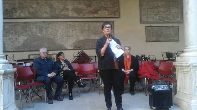 Nella prestigiosa cornice di Palazzo Fodri Uliana Garoli ha chiuso la festa della Fondazione Città di Cremona  
