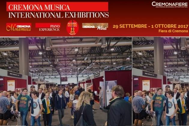 Cremona Musica International Exhibitions:  l'edizione dei record con un +10% di pubblico.