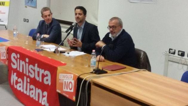 Cremona, bene la serata di Sinistra Italiana con Marco Furfaro e Franco Bordo