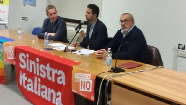 Cremona, bene la serata di Sinistra Italiana con Marco Furfaro e Franco Bordo