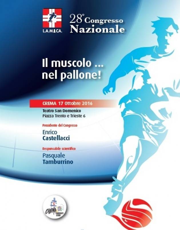Crema Congresso ‘IL MUSCOLO...NEL PALLONE! ‘