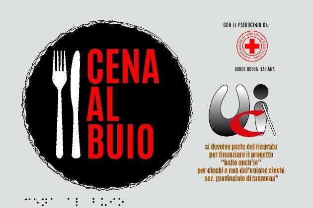 Cremona, UICI: iscrizioni aperte per la ‘Cena al buio’ di lunedì 24 ottobre