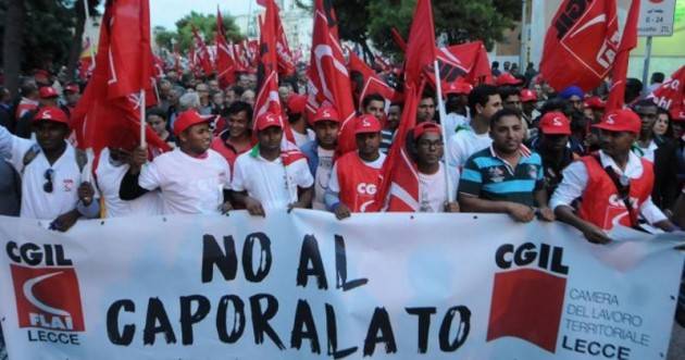 Caporalato , #Filierasporca: ora serve una legge sulla trasparenza